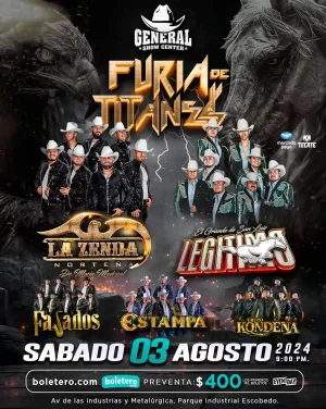 Furia de Titanes: Zenda Norteña y Grupo Legítimo-450